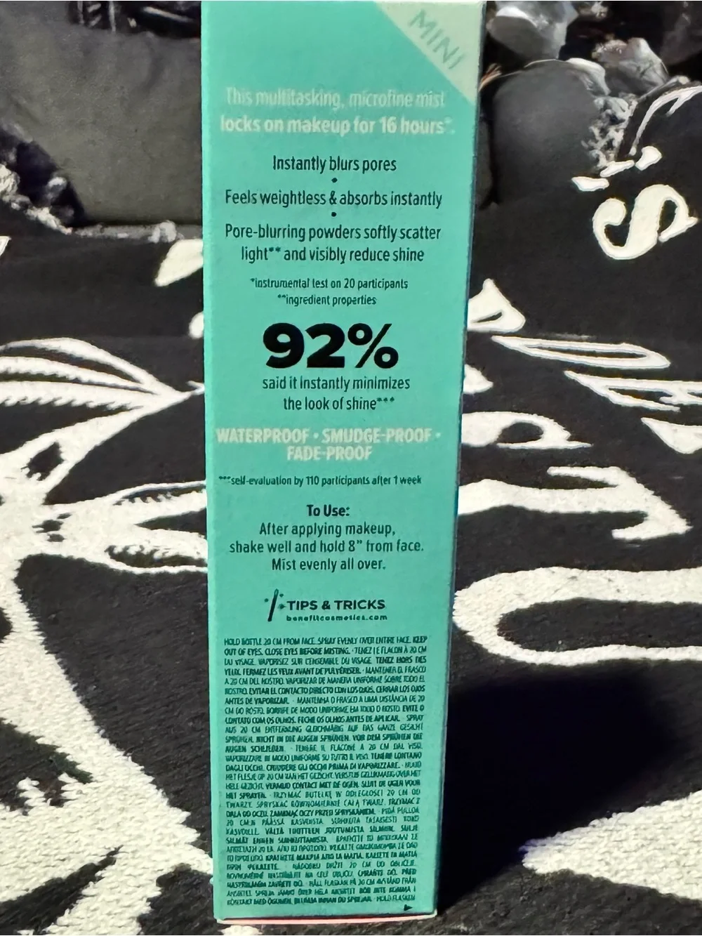 Benefit The POREfessional: Super Setter Long-Lasting Makeup Setting Spray Mini
